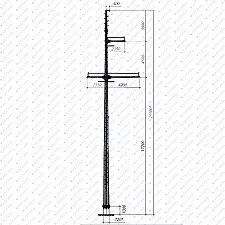 Многогранная опора ПМ110-1 ф.1