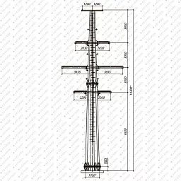 Многогранная опора УМ110-4