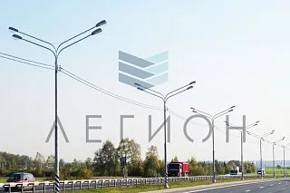 Расчет нагрузки на опору освещения