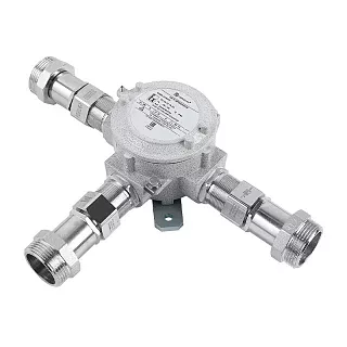 Взрывозащищенная распределительная и протяжная коробка ККВА-ТСГ144M1 из алюминия